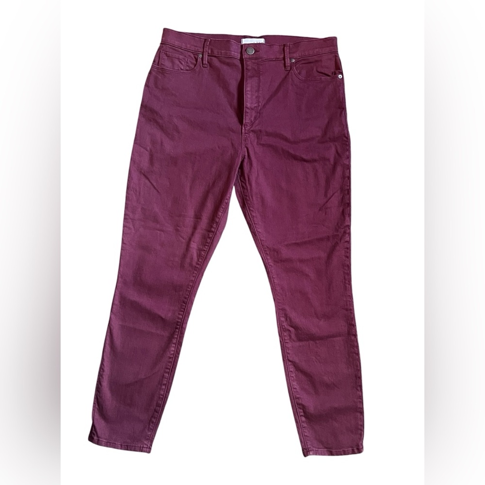LOFT Women's Slim Maroon Pants